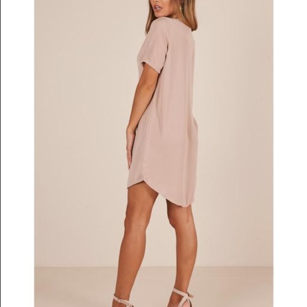 Showpo Shift dress in mocha